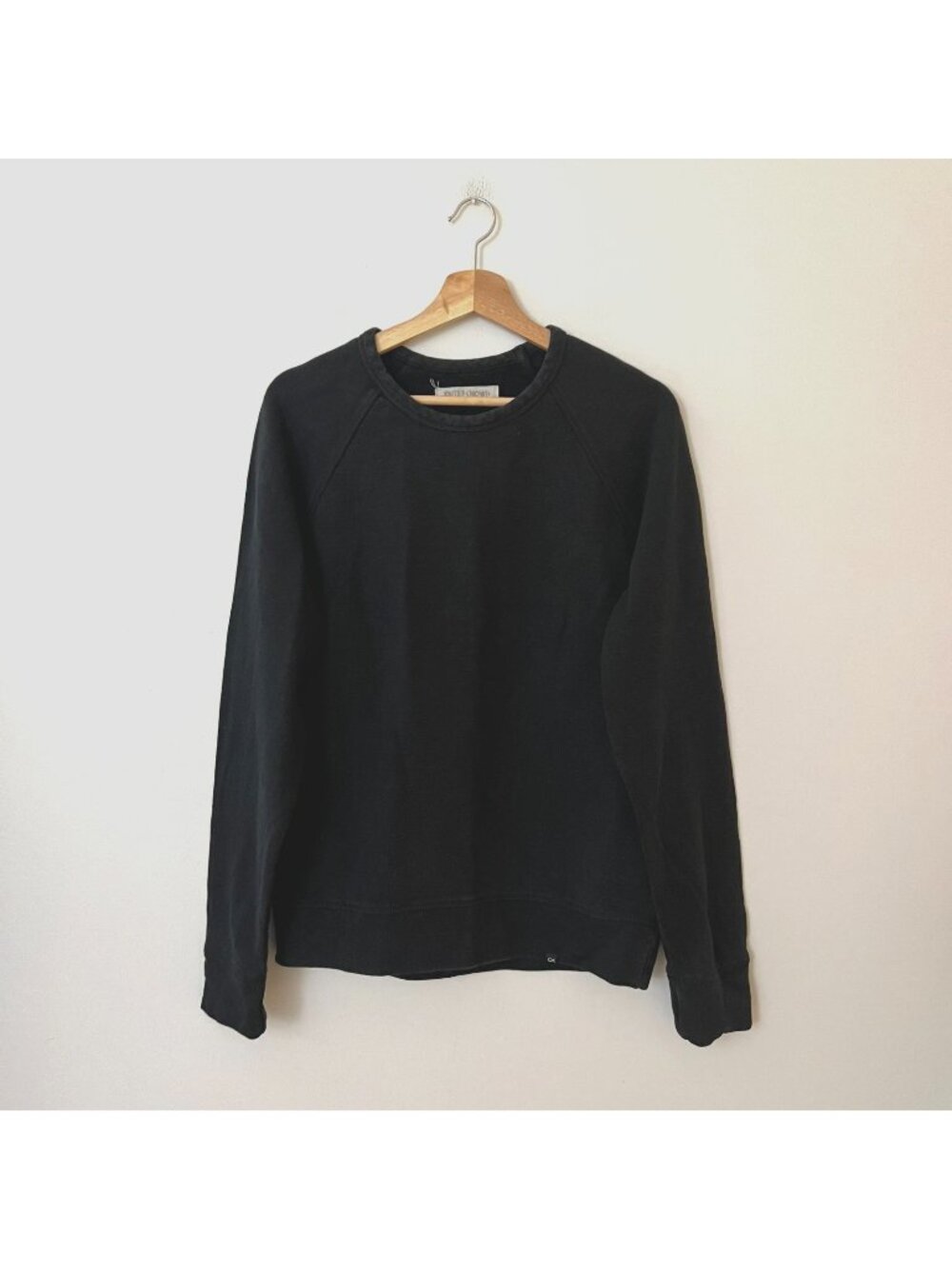 Outerknown Sur Sweatshirt Faded Black Men's Size Small